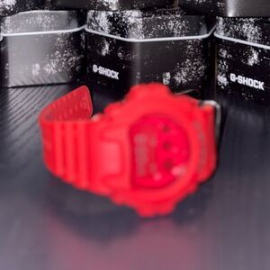 G-Shock Bold Red Watch